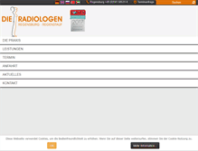 Tablet Screenshot of die-radiologen.com